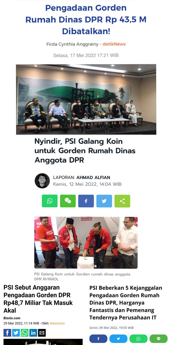 sigitwid's tweet photo. Terima kasih @DPR_RI sudah bersedia mendengarkan suara masyarakat untuk membatalkan pembelian gorden senilai Rp 43,5 miliar yang menyakiti rasa keadilan rakyat, walaupun harus disindir dulu. 😀🙏

@psi_id @Giring_Ganesha @FurqanAMC @kokokdirgantoro @aryobimmo @andrewenas https://t.co/PBvbbIEhdM