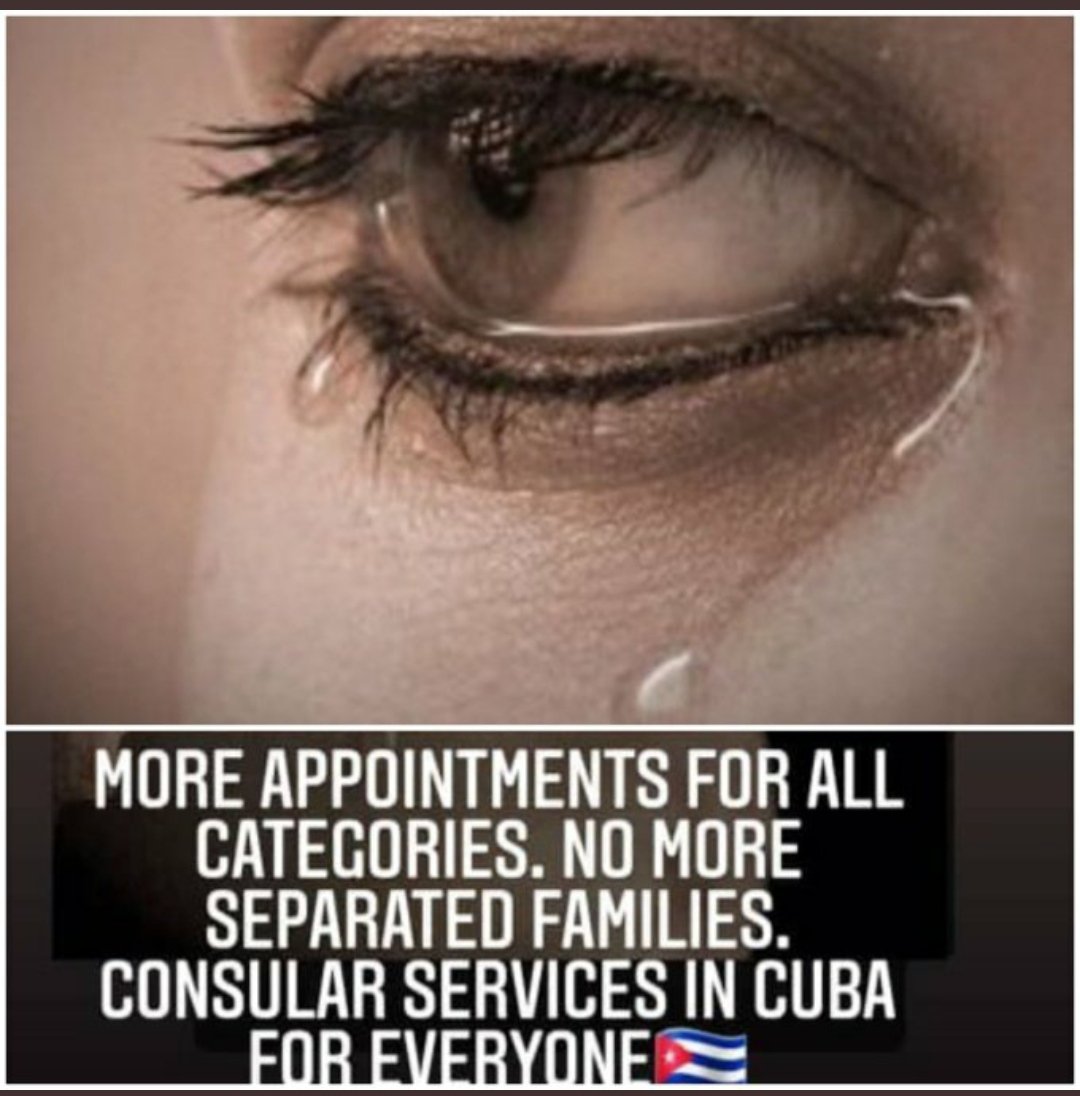 Patrici43164134's tweet photo. Cuban families expect quick action for legal, safe and organized emigration #NoMoreGuyana #ConsularServicesInCuba https://t.co/dvownyhQ3i