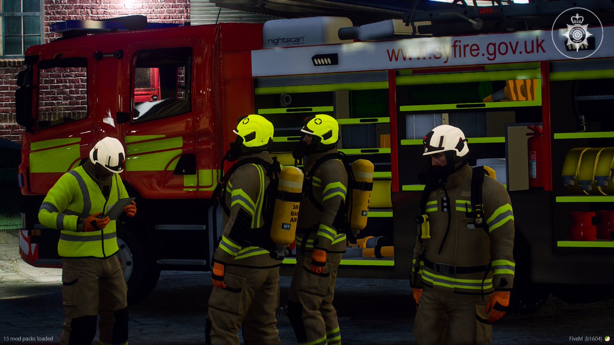 SYRPC_SYFRS's tweet photo. Fantastic first official shift back last 🌃. Including a surprise visit from our @SYRPC_DCFA who had some inspirational things to say towards the end.

During shift we attended many incidents including a factory 🏭 🔥 where the DCFO attended and gave moral support. #fictional https://t.co/udgGQBe2mA