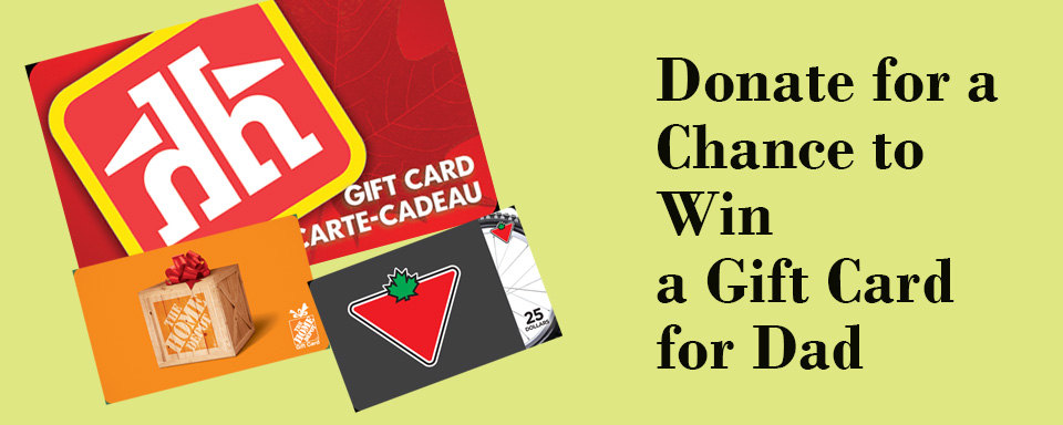 AFLToronto's tweet photo. Last chance to potentially score a $50 gift card for your loved one. Make a tribute donation for that special someone in celebration of Father's Day by June 9th to be eligible. https://t.co/6HCyAdWaDY #GiveandGetBack https://t.co/HCc7Ui2MDI