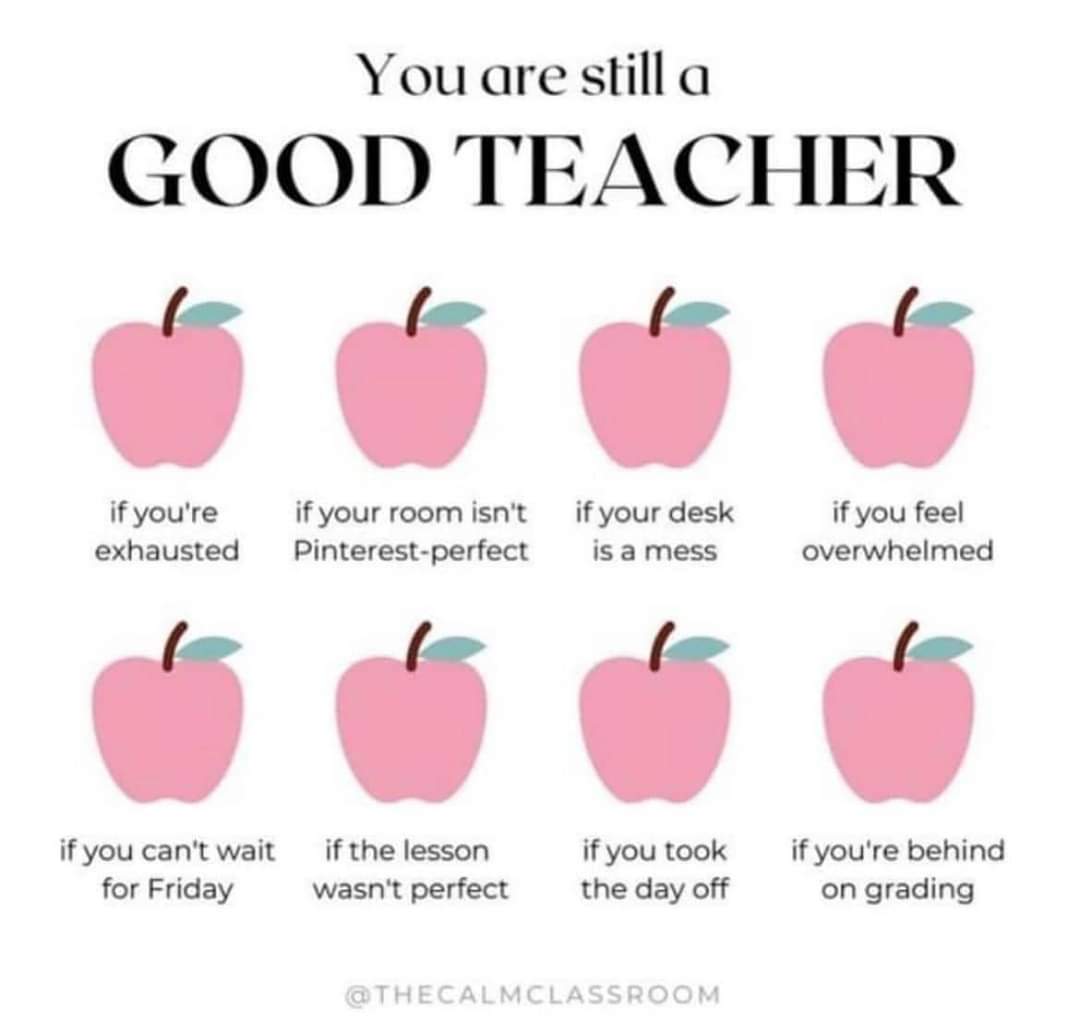 teachergoals's tweet photo. Important reminder! 🙌
📷 The Calm Classroom https://t.co/aJSLsZ6wEM