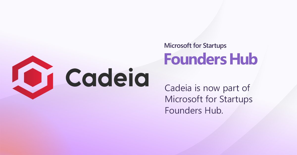 cadeia_co's tweet image. Big News! Cadeia is now part of @MSFT4startups Founders Hub! Learn more: startups.microsoft.com

How our platform can help you to boost your global capital markets activity, you find at cadeia.co

#MSFTFinServ #MicrosoftForStartups #startups #fintech
