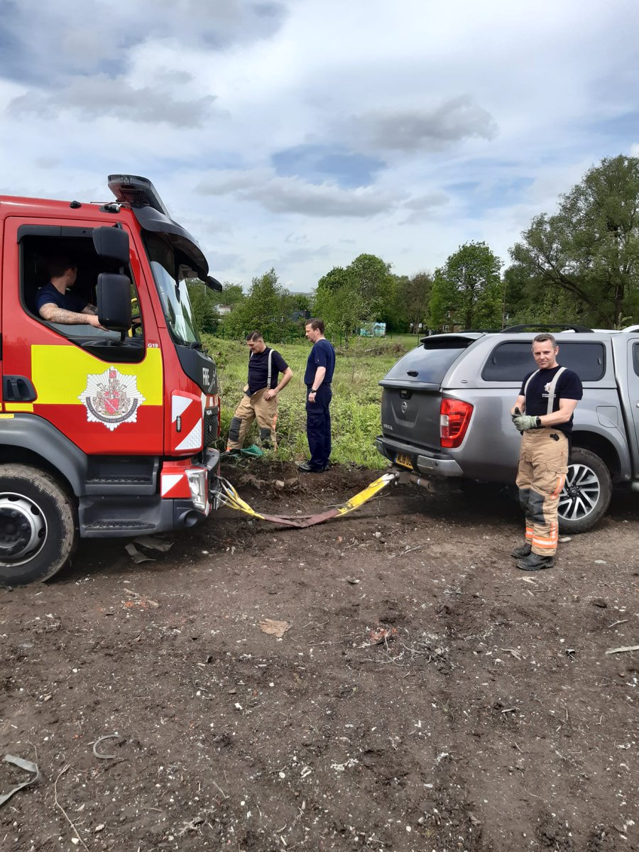 It was a pleasure helping you out chaps :-)

<a href="/manchesterfire/">Greater Manchester Fire and Rescue Service</a> #Geotron #TheFourthEmergencyService