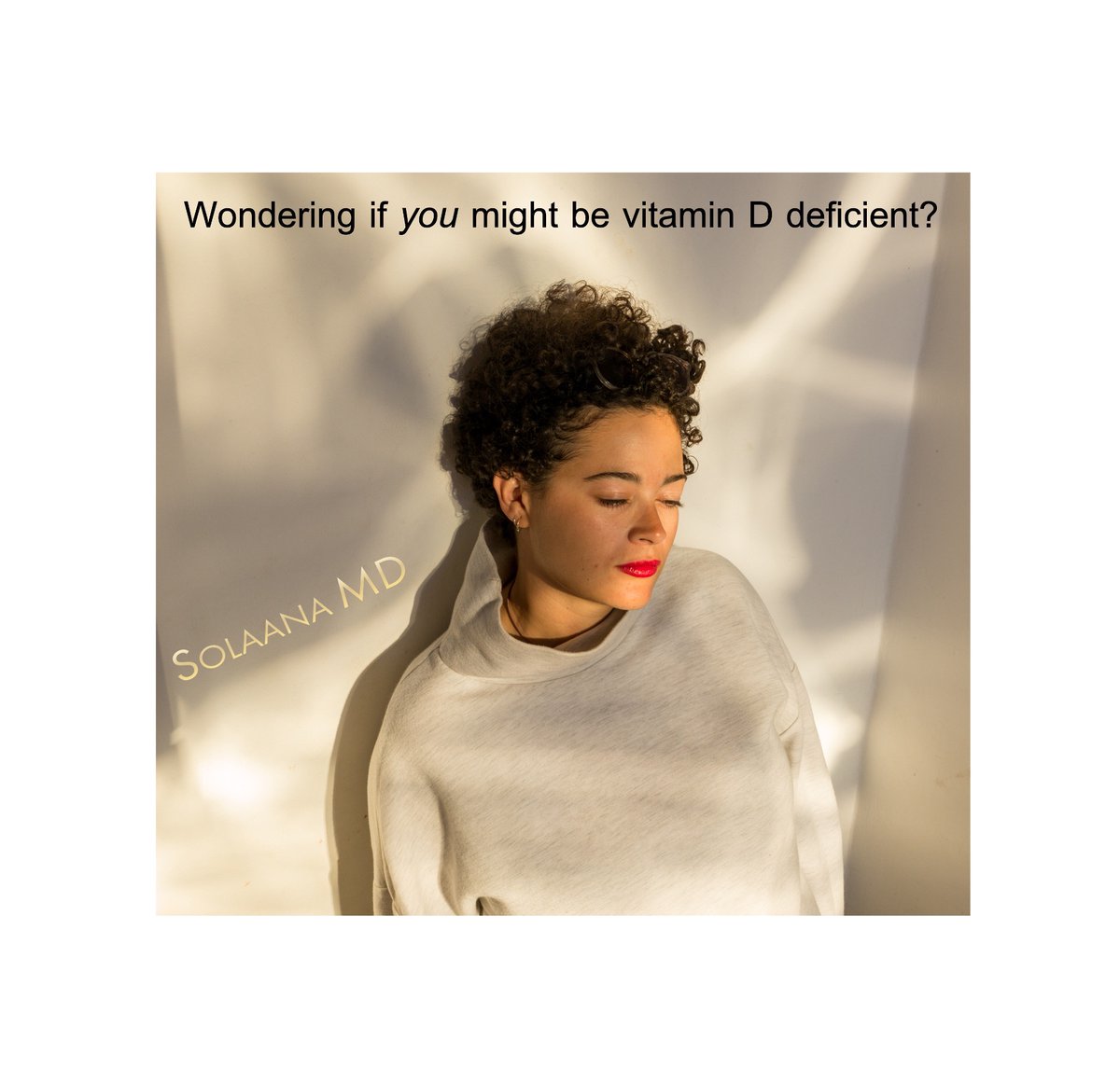 SolaanaMD's tweet photo. The sun is up but your vitamin D level may not be. Solaana MD Healthy Base Layer is a luxuriant vitamin D boosting skincare cream.
#solaanamd #healthyskin #sunshinevitamin #vitamin #vitaminddeficiency #solarpowered #skincare #glow #selfcare #healthybaselayer #antiaging https://t.co/pomzhpcRA1