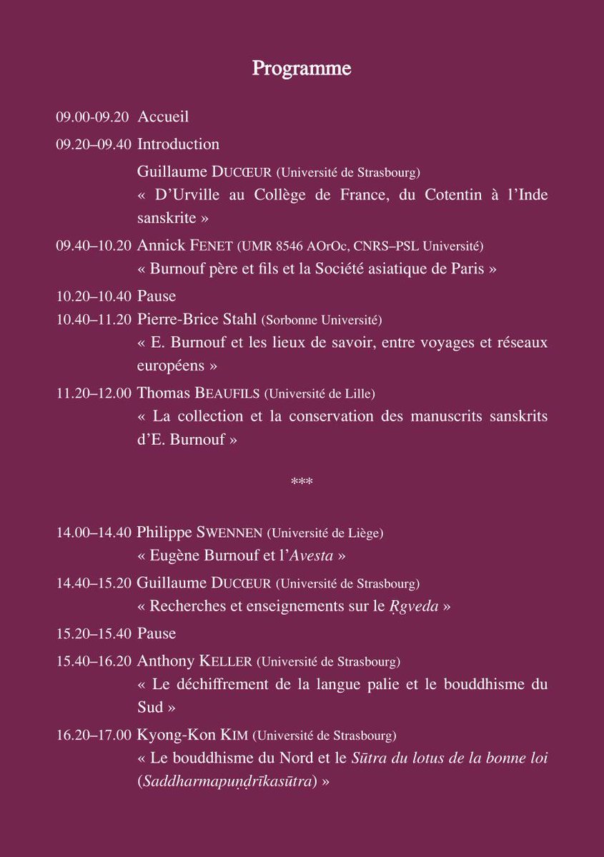SAHMValognes's tweet photo. Rencontre urvillaise : dans le cadre des 170 ans de la mort d’E. Burnouf et du bicentenaire de la Société asiatique de Paris
Samedi 28 mai 2022
Mairie d’Urville – Manche
#valognes #societearcheologievalognes #Urville #Manche 
https://t.co/1jFm5FQENh https://t.co/Faog9dER42