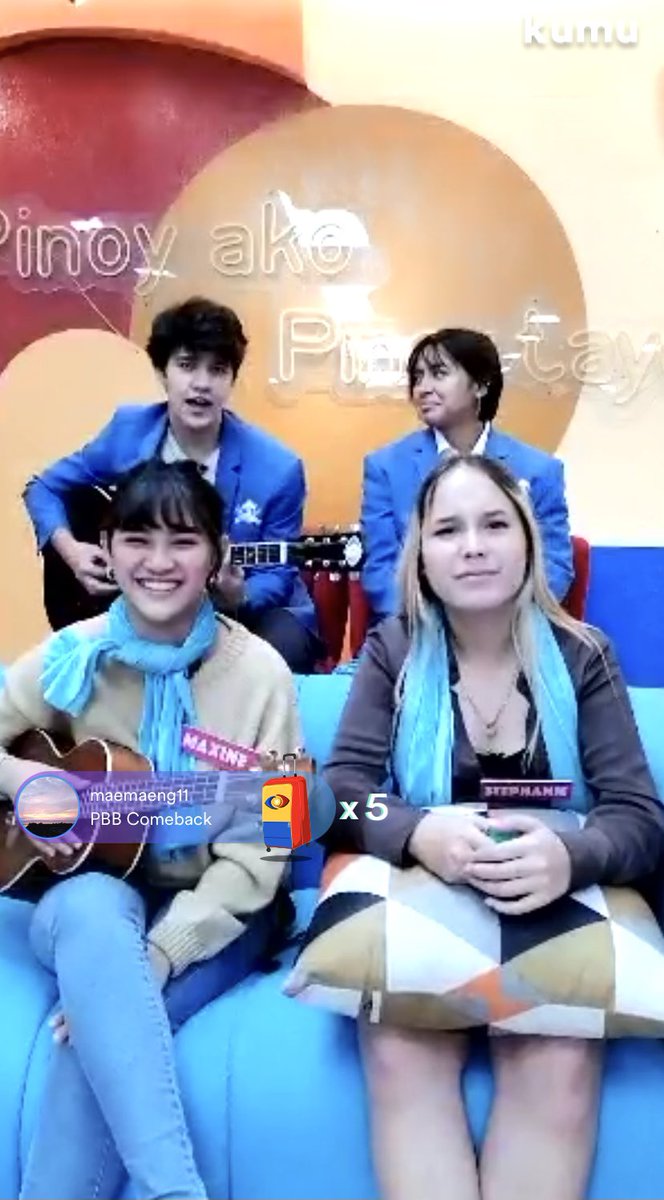 prettyMaxine_'s tweet photo. Drop some virtual gifts na guys! Todo na toooo!!! 🔥

Let's Go, Maxine, Stephanie, Rob and Gabb. 

MAXSTEPH FOR BIGA10 ✨
#PBBKumunitySeasonTen https://t.co/jGZjZzU9Gh