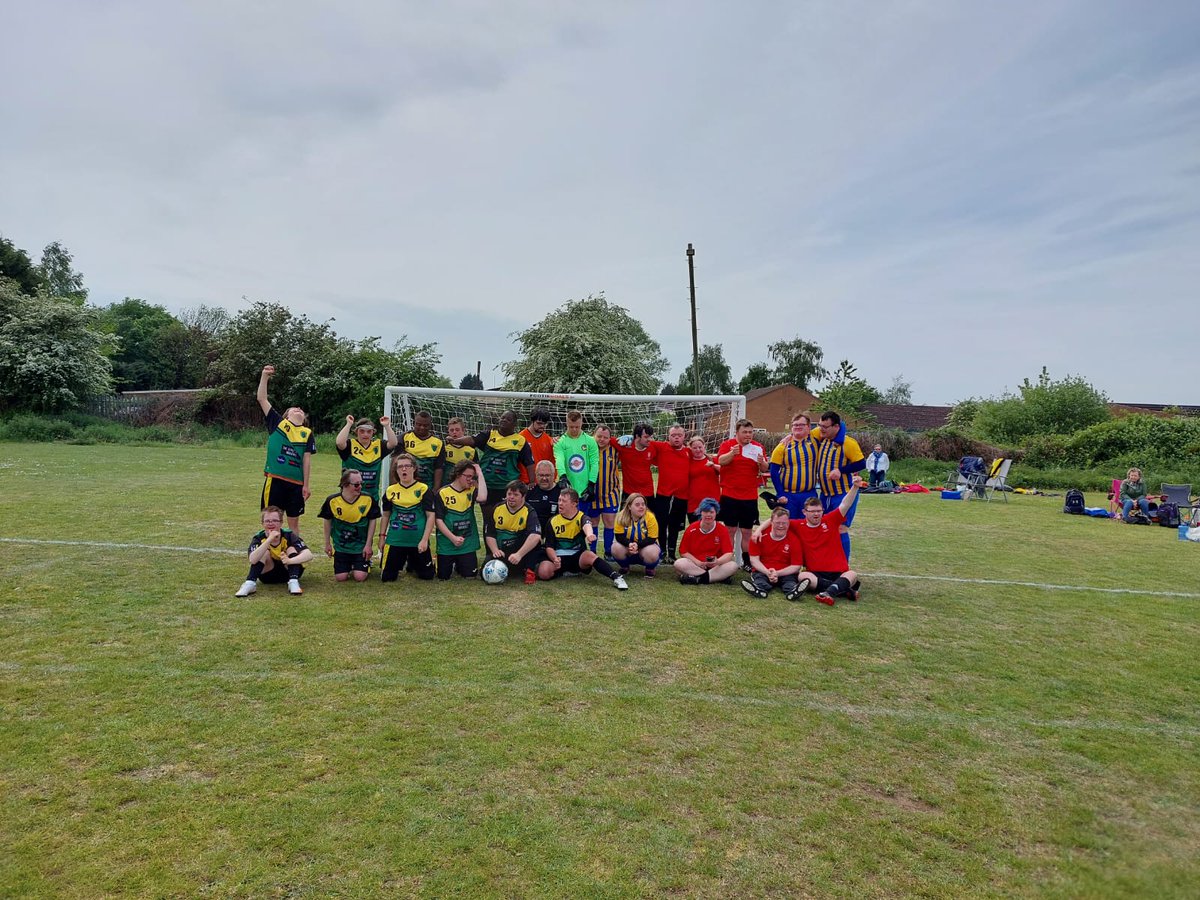 LCityFoundation's tweet photo. A huge well done to our DS Active team who won the Bottesford FC Tournament at the weekend!
Proudly representing the imps! 🔴⚪️
#PlayForTheBadge #DSActive #DownSyndromeFootball #ImpsAsOne https://t.co/0r9YiXY2Jh