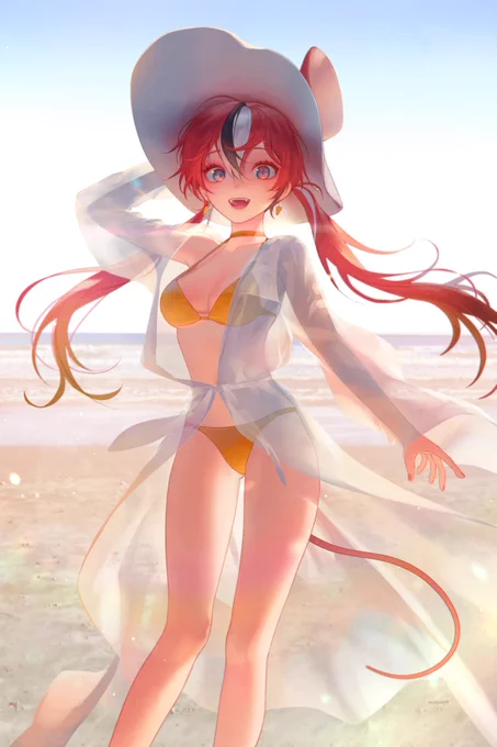 ⛱️ Summer RAT ⛱️
#illustrayBAE  #ベーアート 