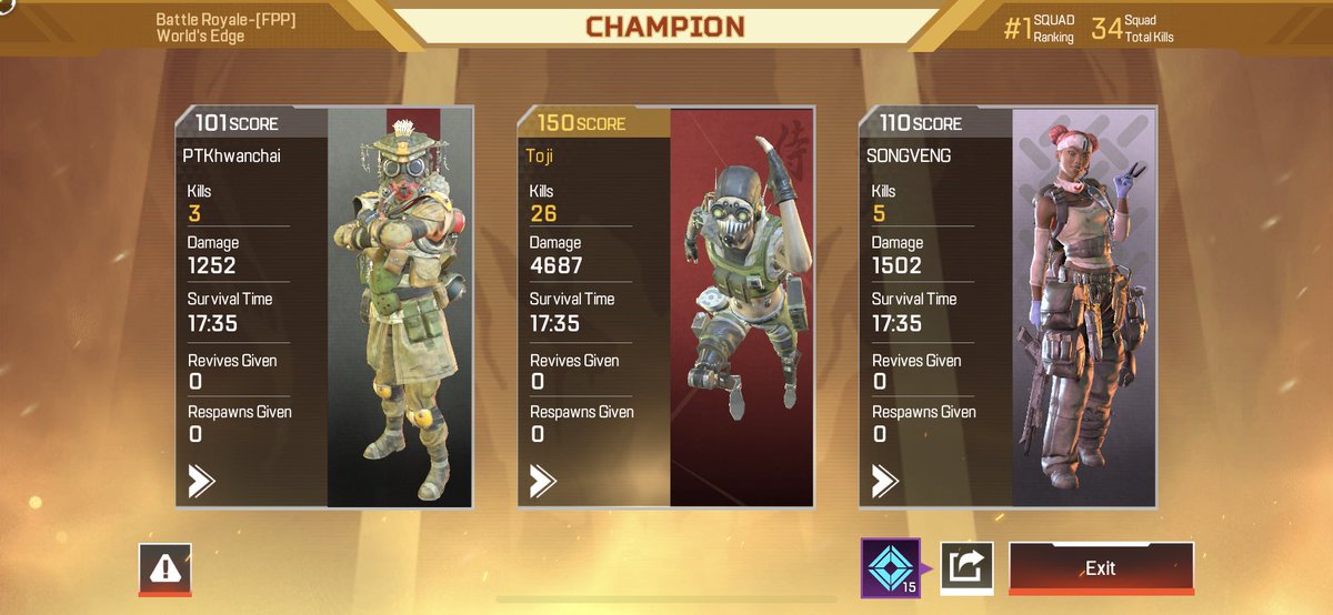 godhamster_'s tweet photo. long time not playing apex, im soooo miss this game 😭

but now apex mobile already release in global so make me excited lol https://t.co/XqBtTPQVV0