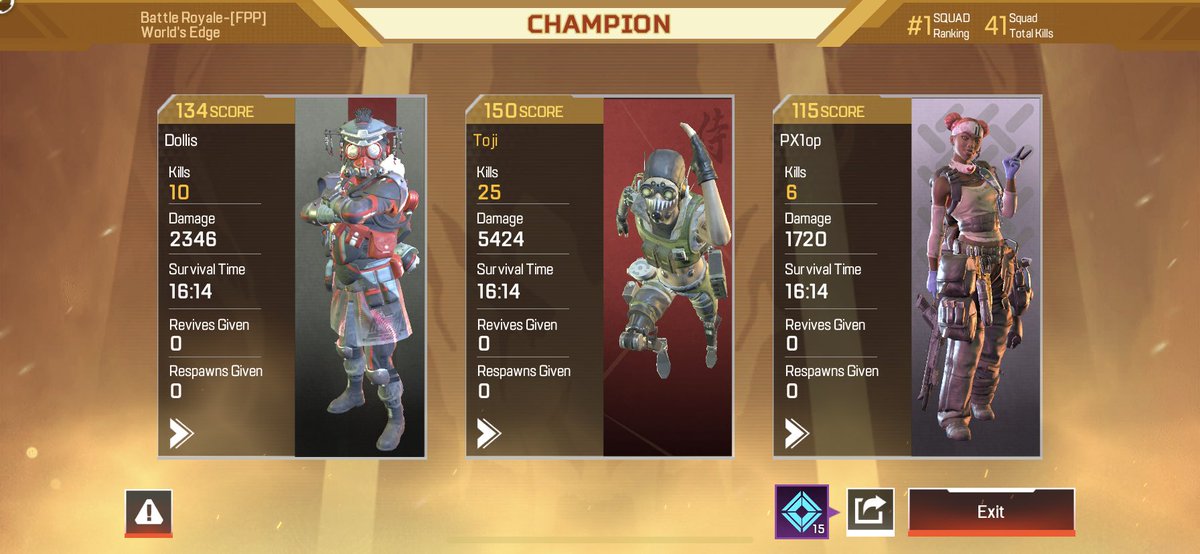 godhamster_'s tweet photo. long time not playing apex, im soooo miss this game 😭

but now apex mobile already release in global so make me excited lol https://t.co/XqBtTPQVV0