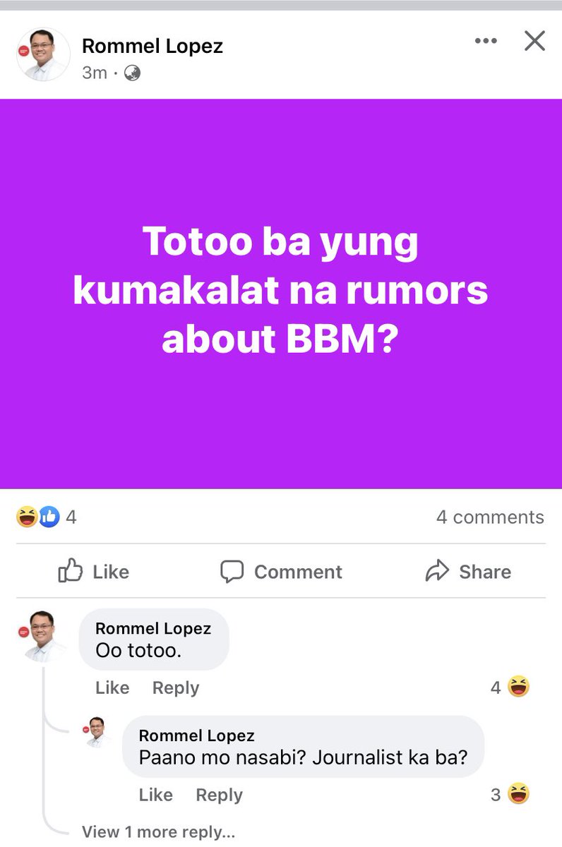 desamting's tweet photo. Nasa level na ng metahumor si @RommelFLopez https://t.co/EwZegnI2j1