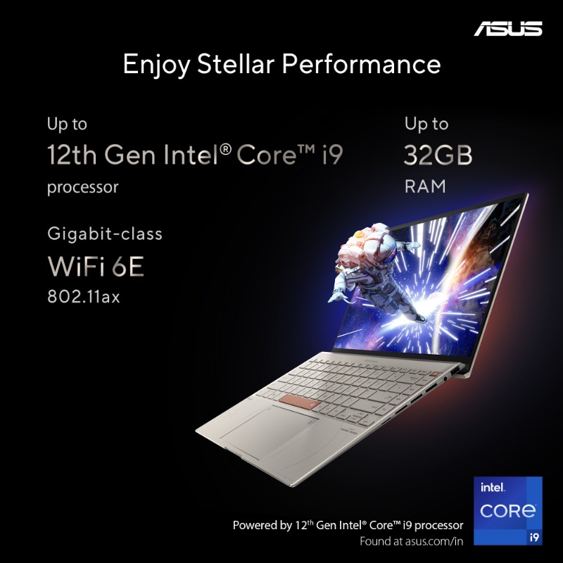 ASUSIndia's tweet photo. Start Your Voyage of Discovery with #ASUS #Zenbook 14X #OLED Space Edition. A prestigious special-edition design with 2.8k OLED display, powered by latest 12th Gen Intel processor, futuristic #ZenVision Display & much more.
#ASUSIndia #SpaceEdition #Intel #12thGen #ASUSOLED