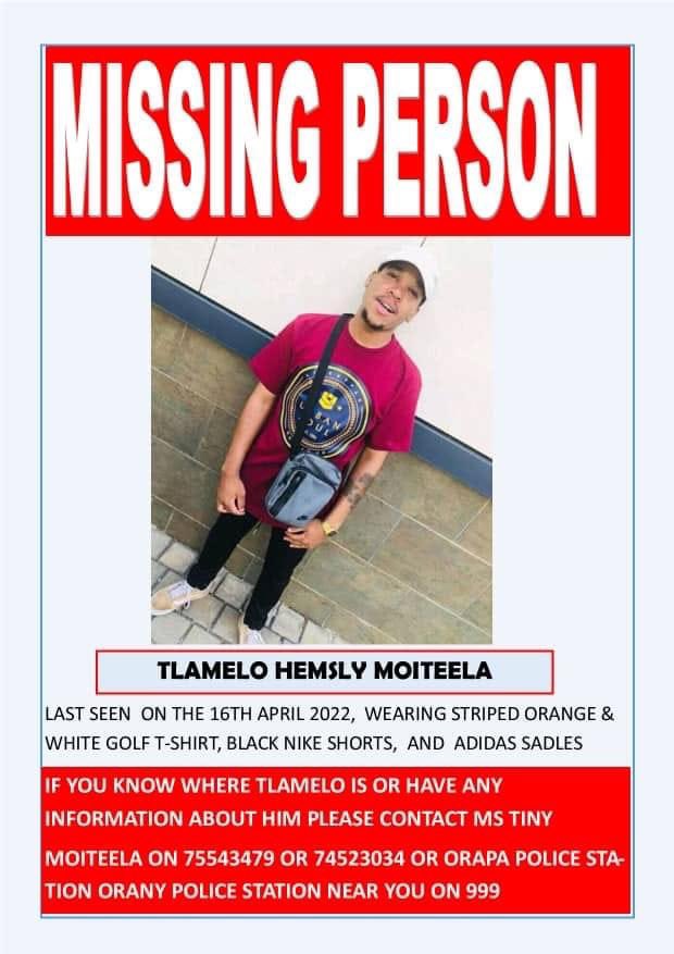 SticeGC's tweet photo. Please retweet you never know #Botswana #MissingPeople https://t.co/sd5M2oUDrV