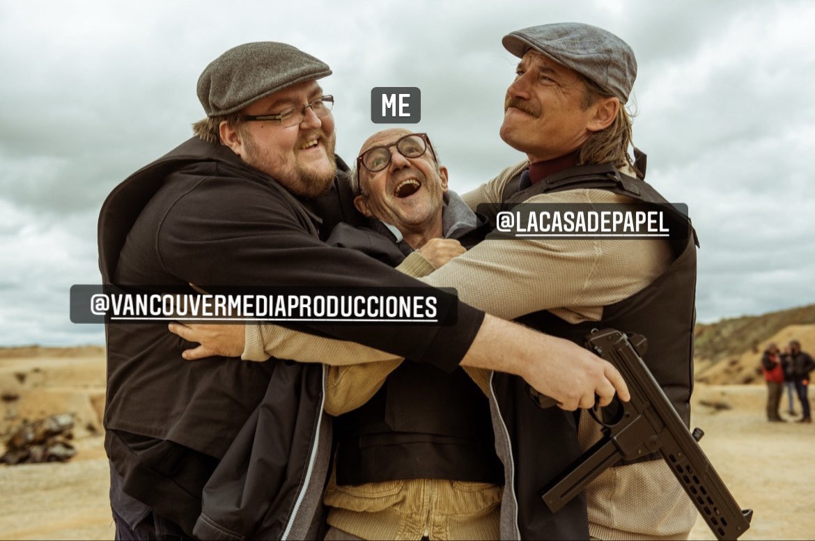 lcdp_bc's tweet image. Cuando la Casa de Papel y Vancouver suben contenido de SERQUEL ♥️ ALVITZ.