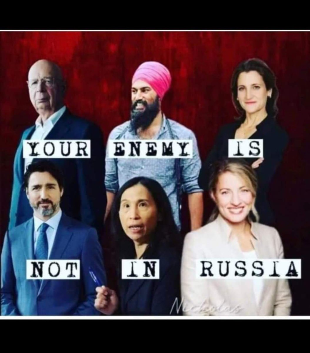 Takeactioncan's tweet photo. Wolves in sheep’s clothing. #beware #publicenemy #crimeminister #greatreset https://t.co/tIPfqWAeKK