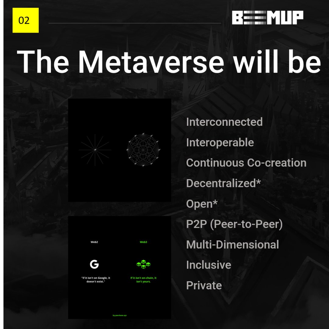 ItsMrMetaverse's tweet photo. UNPOPULAR OPINION
Stop slapping 'Metaverse' on everything. It's cheap.
Here's a guide to what IS and IS NOT #Metaverse
#yom #youropenmetaverse #beemup #blockchain #future
Share your insights, give me your Feedback, so we may grow together in our understanding. https://t.co/qISszHBLF6