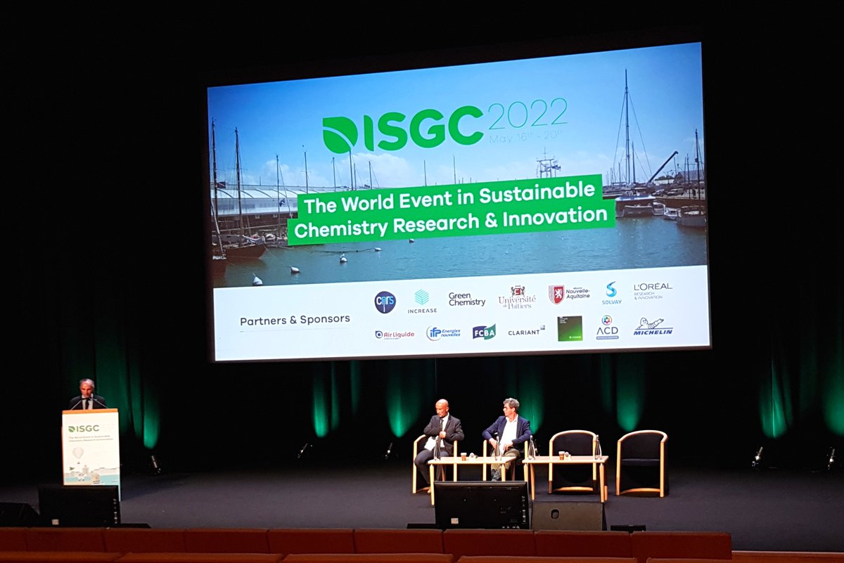 Demeta_FR's tweet photo. #GreenCARE group from @Demeta_FR is attending the International Symposium on #GreenChemistry, held this week from the 16th to the 20th of May in the beautiful city of La Rochelle.

Click here to discover the full program 👉 https://t.co/T13NZRlRqC

#ISGC2022 #Sustainability https://t.co/E26webMK27