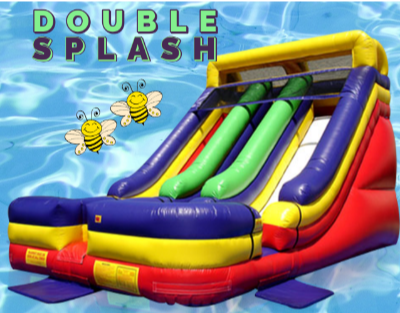Two water slides in one! = 2x the FUN! - https://t.co/YL59tuTwJU https://t.co/trvxuQ99PW