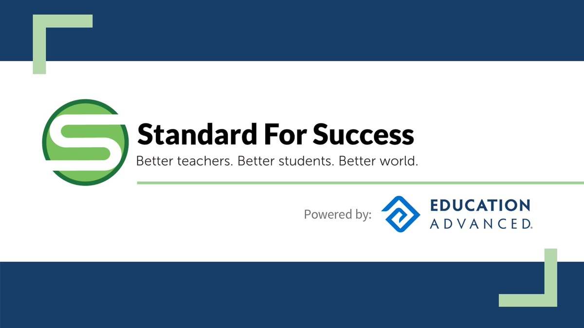 We are excited to announce the acquisition of Standard for Success! EAI now offers solutions for:
☑️ master scheduling
☑️ staff planning
☑️ curriculum management
☑️ assessment coordination
☑️ educator growth
☑️ graduation tracking
☑️ program evaluation 
educationadvanced.com/resources/pres…