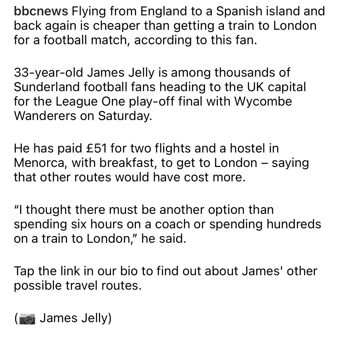 Seriously?! Flying to Menorca, getting a hostel and flying back into London is cheaper than just a train to London 🤯
Our planet stands no chance! #ClimateCrisis 
<a href="/transportgovuk/">Department for Transport</a> <a href="/grantshapps/">Rt Hon Sir Grant Shapps</a> <a href="/BBCNews/">BBC News (UK)</a>