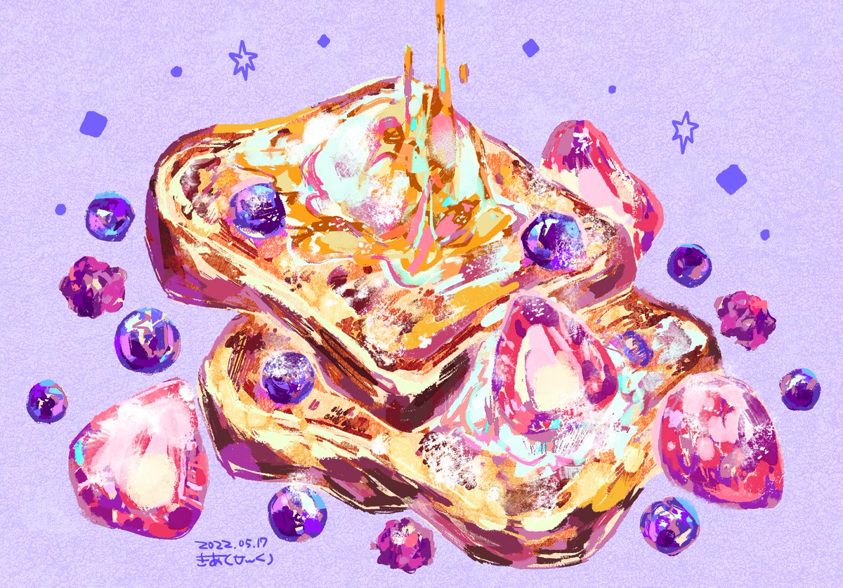 「フレンチトースト 」|きあと🍼のイラスト
