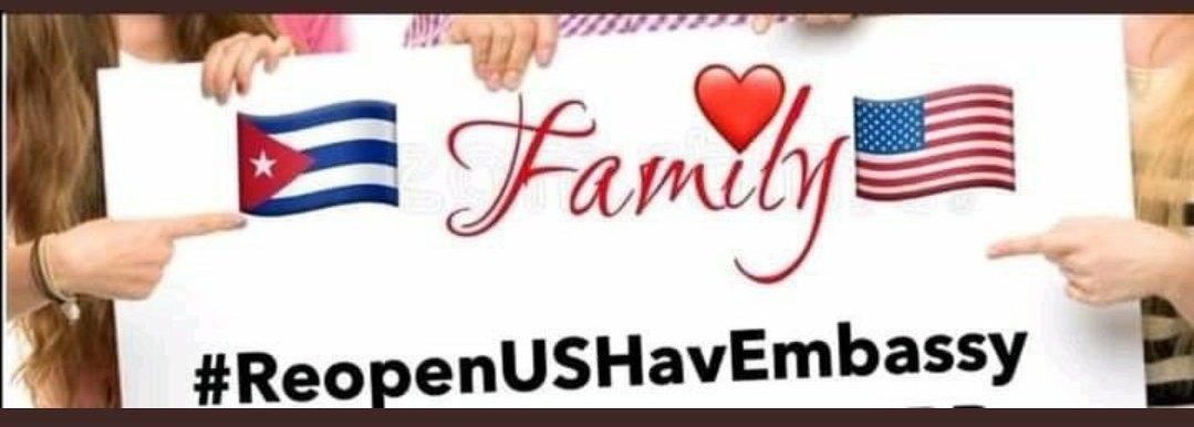 PozoRaiza's tweet photo. #ConsularServicesInCubaAllCategories #NoMoreGuyana #CFRP #NoMorePainForcubanfamilies @POTUS @USEmbCuba @WHAAsstSecty @Cartajuanero @StateDept @SecBlinken @SecMayorkas @DHSgov @USCISDirector @EMendrala @SenatorMenendez @SenateDems @RepMariaSalazar @MarioDB @DebbieforFL #CFRP https://t.co/zD3QmDaDOc