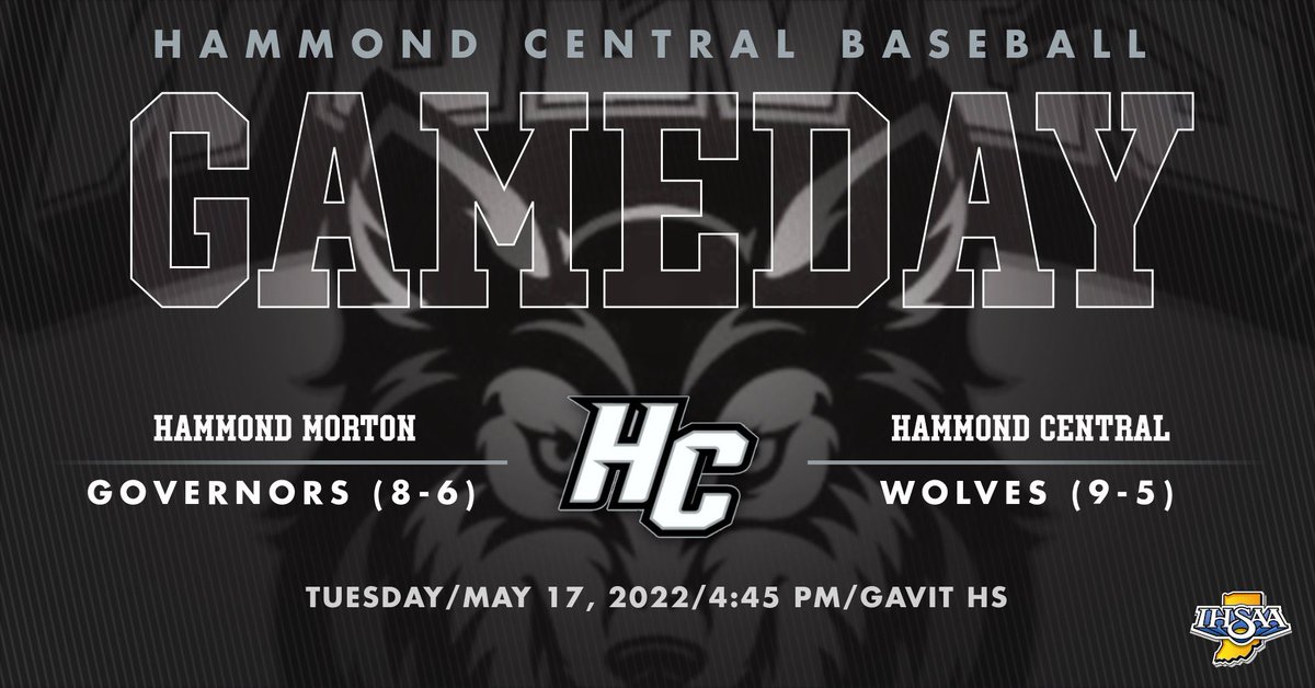 HCWolveBaseball's tweet photo. Come out and support your Wolves in the final showdown of the Hammond Crosstown Classic against the Governors of Morton. First pitch is at 4:45 PM at Gavit HS. #HCWolvesBaseball #ThePackWillLead @HammondWolves @hcwolvesathlet1 @SCHK12 @JEDtvNetwork @nwi https://t.co/dsLBJTBQVU