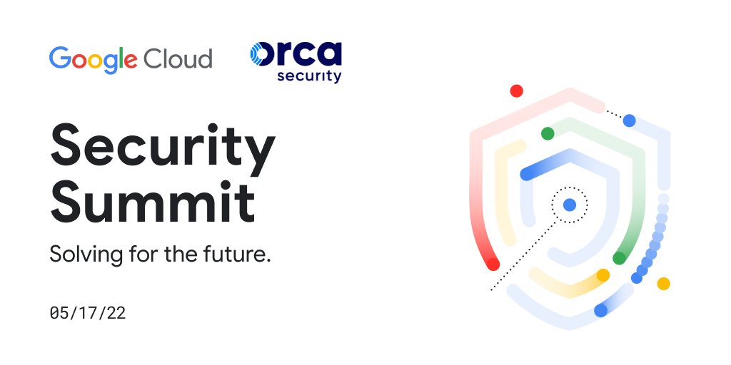 Orca Security (@orcasec) on Twitter photo Proud sponsor of today's <a href="/googlecloud/">Google Cloud</a> Security Summit. With <a href="/orcasec/">Orca Security</a> you can achieve 100% coverage & visibility of your #GCP w/out organizational friction, high TCO & performance impact of agents.
cloudonair.withgoogle.com/events/summit-… Proud sponsor of today's <a href="/googlecloud/">Google Cloud</a> Security Summit. With <a href="/orcasec/">Orca Security</a> you can achieve 100% coverage & visibility of your #GCP w/out organizational friction, high TCO & performance impact of agents.
cloudonair.withgoogle.com/events/summit-…