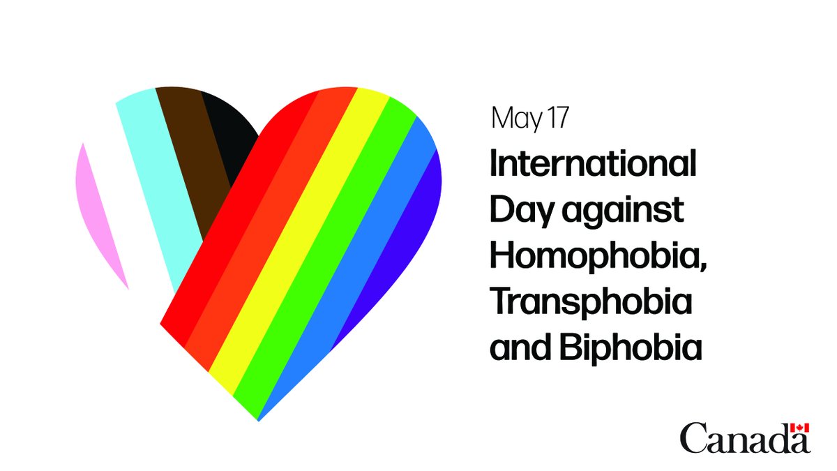 #IDAHOBIT2022 theme in Canada is “Every second, intolerance shortens lives.” Let’s renew our commitment to continue being an advocate for #LGBTQ2 rights. Together, let’s fight against hate, violence and discrimination. 🏳️‍🌈🏳️‍⚧️  🇨🇦 #FreeToBeMe 🤍🤎🖤❤️🧡💛💚💙💜