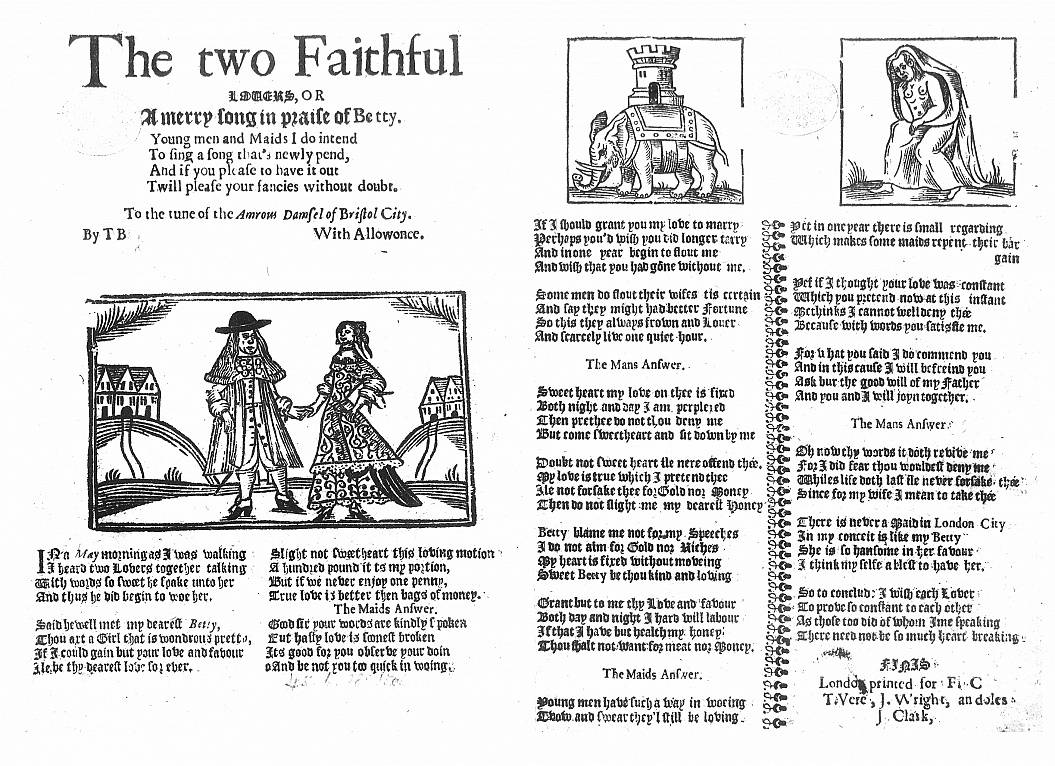 TradSongTues's tweet photo. 'IN a May morning as I was walking
I heard two Lovers together talking...'

This one is from @EBBA_Ballads, published 1674-1679.

https://t.co/L4kR4O9Luy #TradSongTues #MayMornings https://t.co/3dS2DOofWh