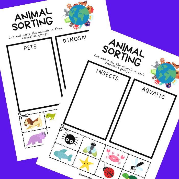 PowerMothering's tweet photo. Printable Animal Sorting Activity For Kids - https://t.co/F2VMyTGIH9 https://t.co/zfmkHk9eGH