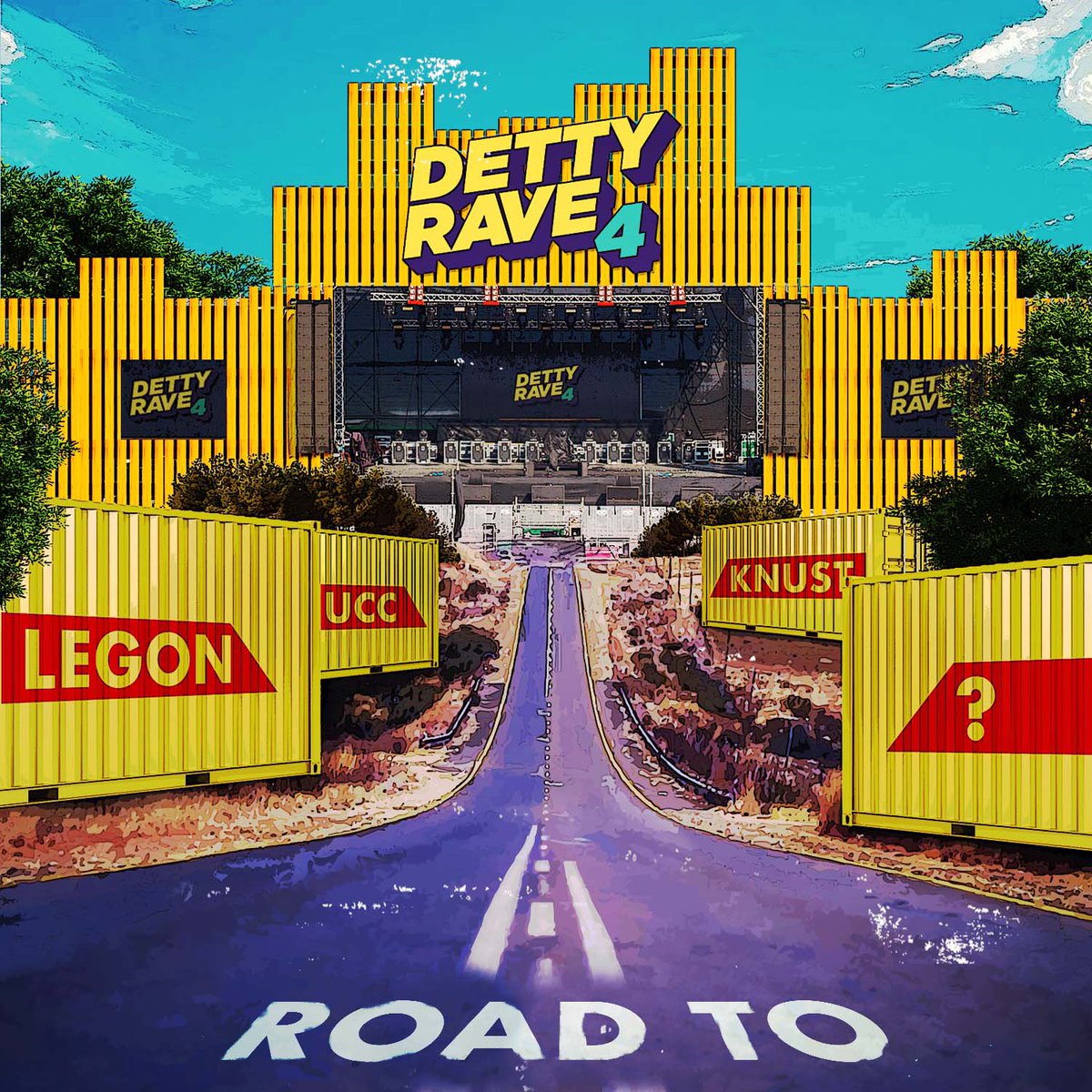 TheDettyRave's tweet photo. Guess who’s back… 😎

#RoadToDettyRave
#DettyRave4 https://t.co/vnFTD0LcfV