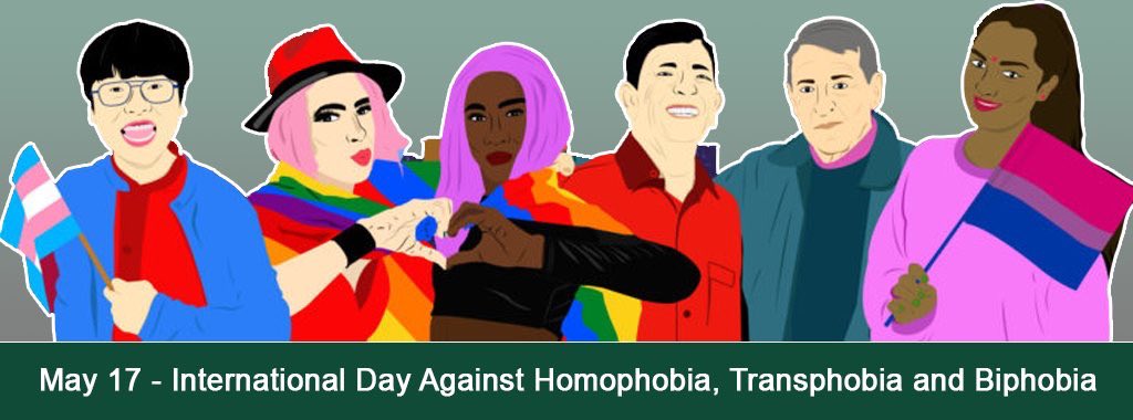 SantaFeTransGNC's tweet photo. It’s The International Day Against Homophobia, Transphobia &amp; Biphobia - Celebrate Gender Diversity https://t.co/IoE080V9Yw