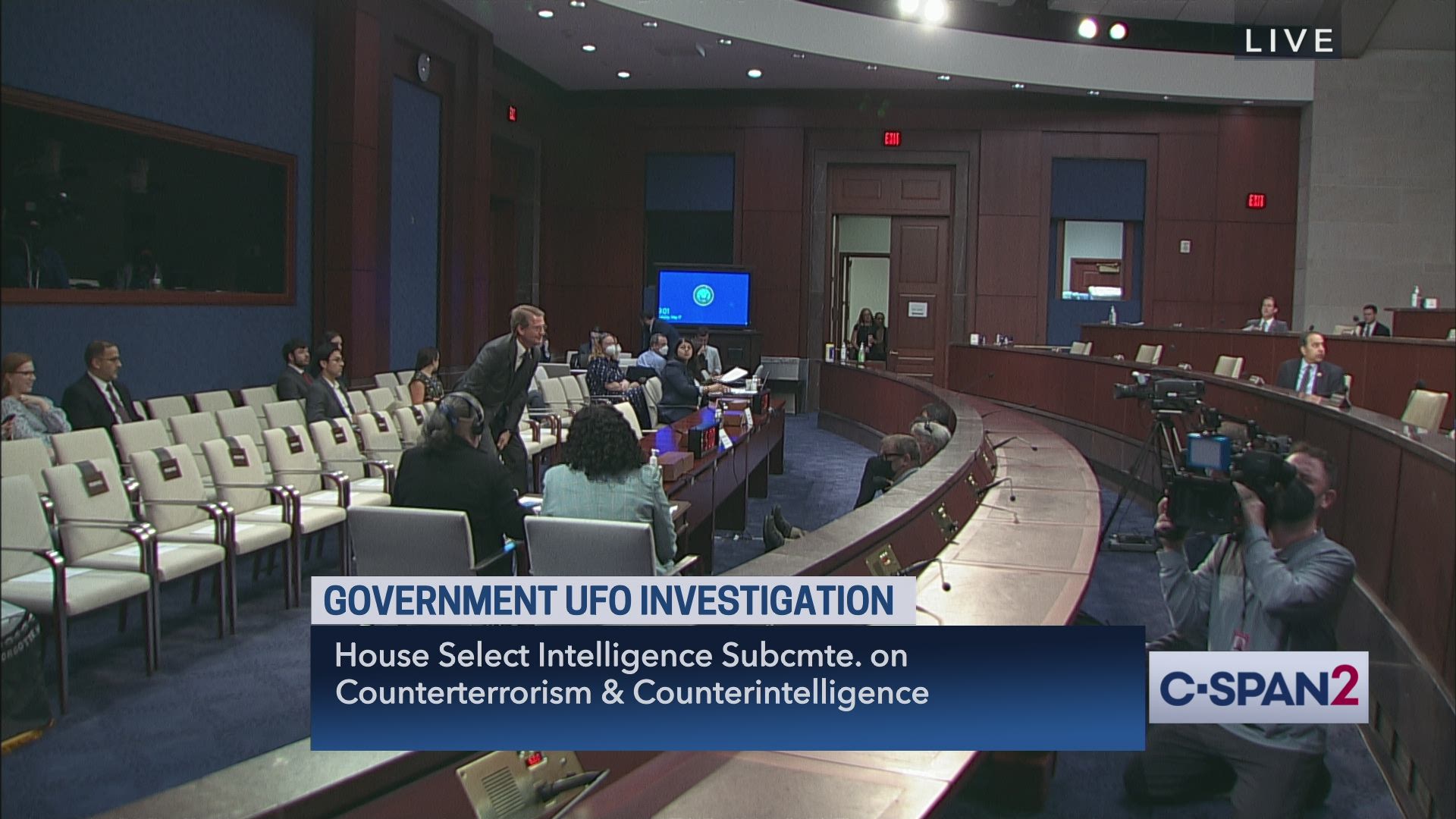 CSPAN on Twitter ".HouseIntel hearing on Unidentified Aerial Sightings UFOs LIVE on CSPAN2
