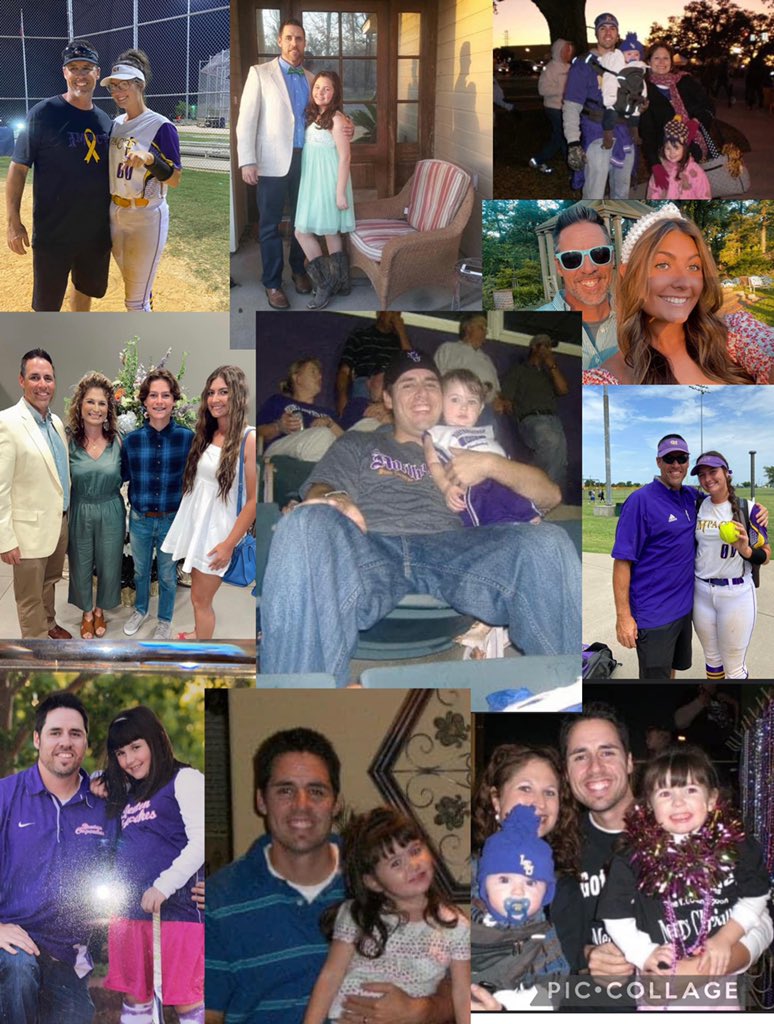 happy birthday to my sweet and amazing daddy! I love you and thank you for coaching me for 11 years and many more to come🤍🥎