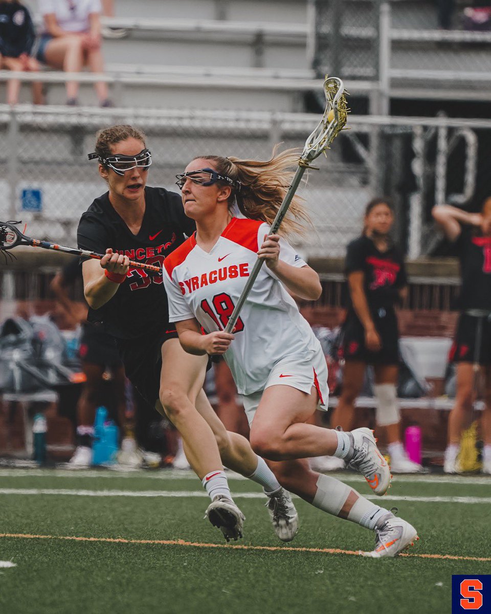 CuseWLAX's tweet image. Tune in to #PackerAndDurham at 9:15 to hear from ‘Cuse senior Meaghan Tyrrell.