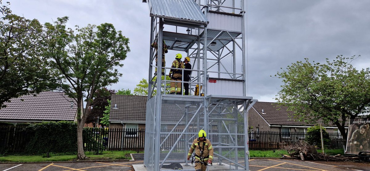 Port Glasgow Fire Station tweet media