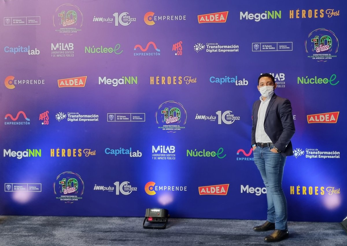 Presentes en la celebración de los 10 años de @innpulsacol. Entidad que nos ha apoyado desde nuestros inicios y que contribuye significativamente al crecimiento y consolidación del emprendimiento de nuestro País. Felices 10 años y que cumplan muchos más.  #innpulsa10años