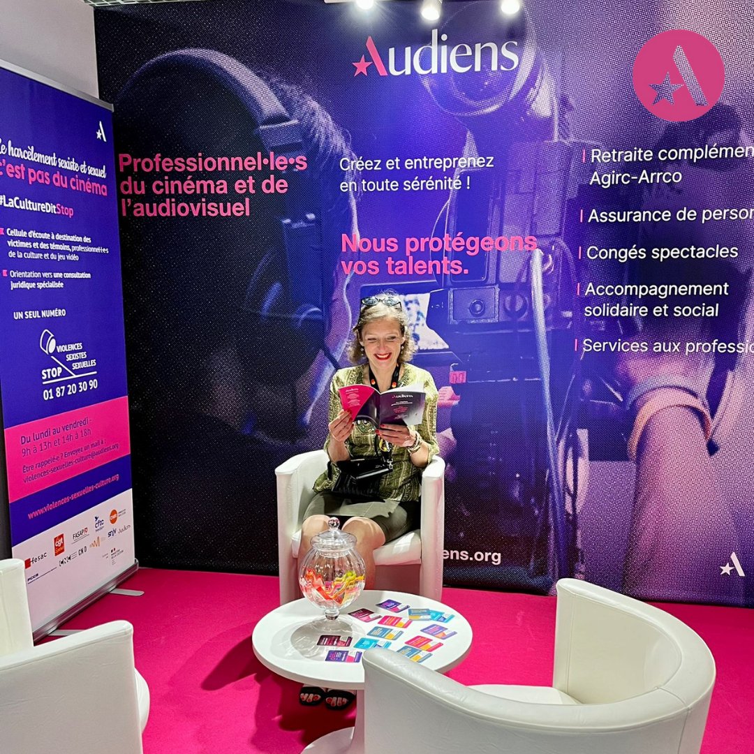 GroupeAudiens's tweet photo. #Cannes2022 l En attendant la cérémonie d’ouverture animée cette année par Virginie Efira dès 19h15, retrouvez-nous dès aujourd’hui sur notre stand (n°13.14) au Marché du Film. ✨

#Santé, #retraite, #prévoyance, Audiens est à vos côtés pour vous accompagner !

#MDF22 https://t.co/t3g9w9B3lz