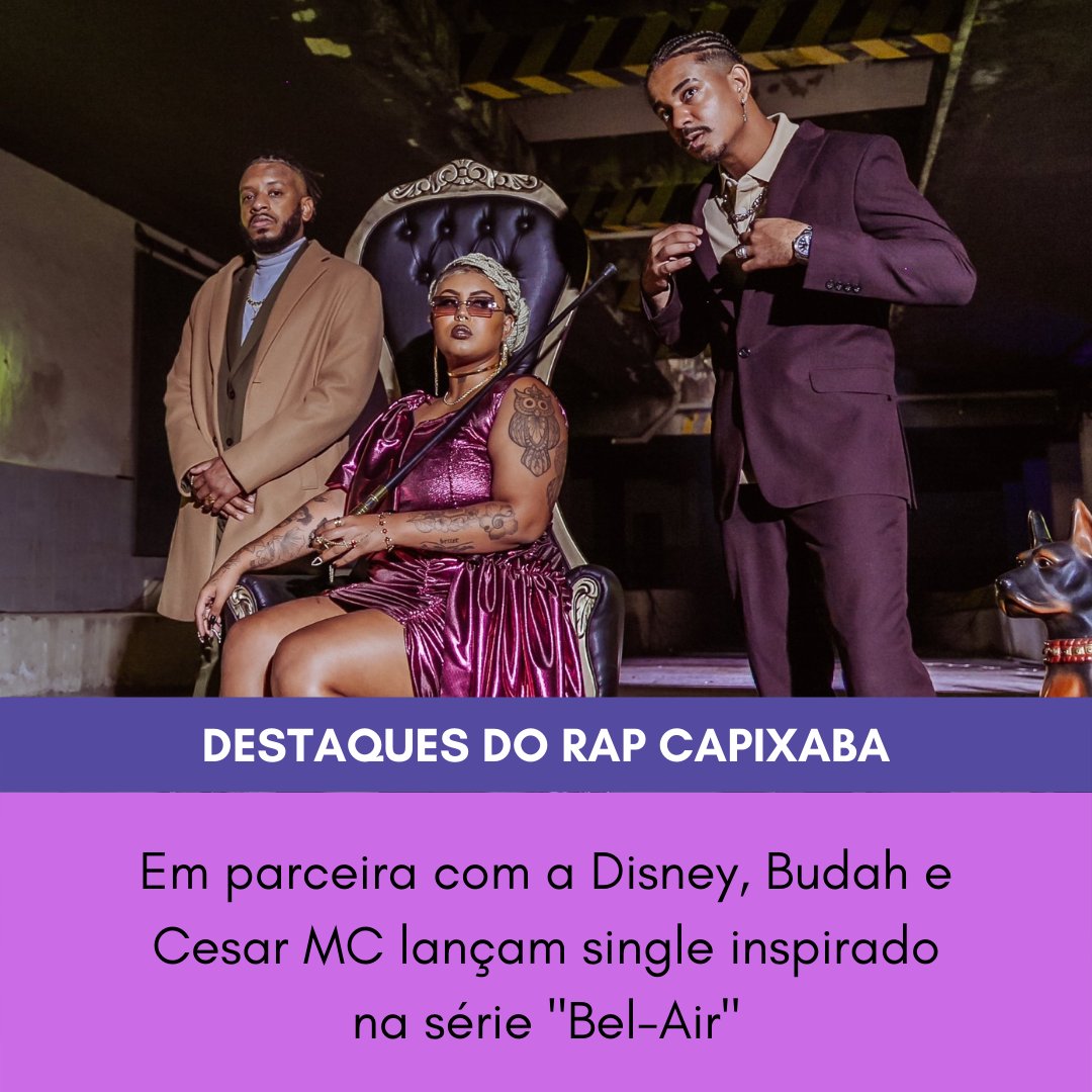 ommces's tweet photo. Em parceira com a Disney, Budah e Cesar MC lançam single inspirado na série "Bel-Air"
https://t.co/NA6JdVDVap
#belair #disney #starplus #ommces #cesarmc #budah #bk #rap #músicacapixaba #podpah
@CesarMc027
@afrobudah
@bkttlapa
@pnplstorm
@StarPlusBR
@Podpah https://t.co/aM6FPql9Wq
