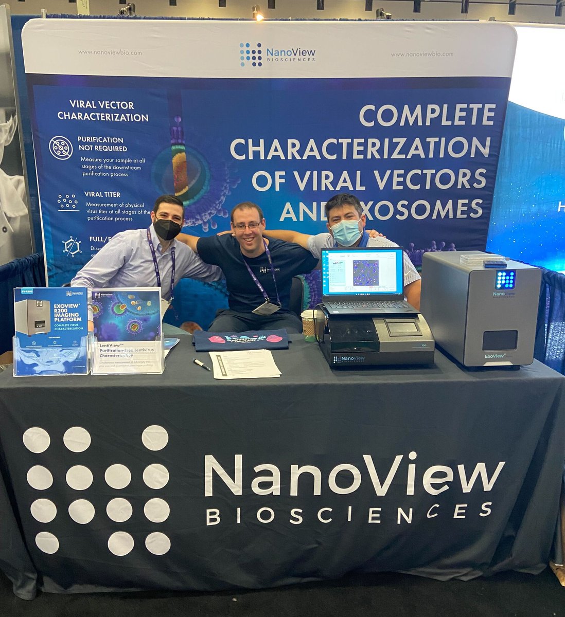 We're here and ready for day 2 of #ASGCT22! If you're here, come over and see what's new in viral vector characterization.