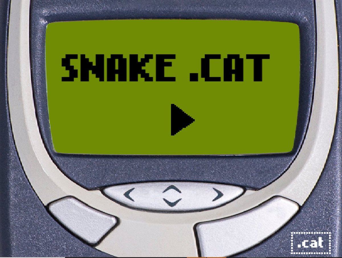 accentobert_'s tweet photo. Recordes el joc de la serp dels antics mòbils #Nokia?
Sí? Hola #boomer!👋😂
Per celebrar el #DiadInternet, a la Fundació .cat llancem una versió del clàssic joc de l' #snake.
👉 https://t.co/RfiXPJ2bt6 🐍
#snakegame #snakenokia #internetday #InternetDay2022 #DiaDeInternet https://t.co/zUJhqKHfq8