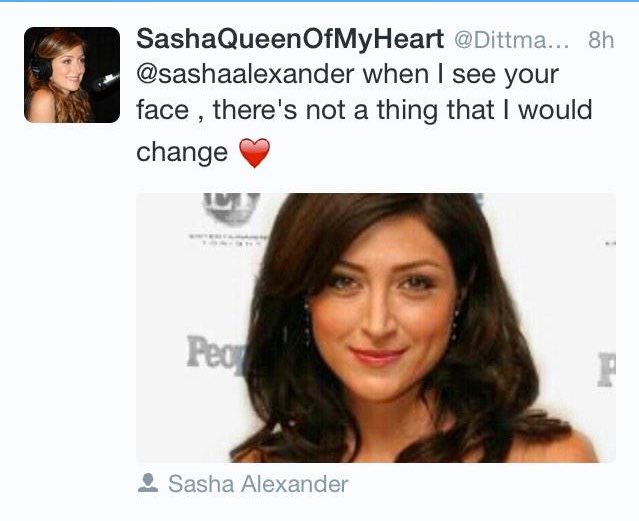 Happy birthday sasha alexander 