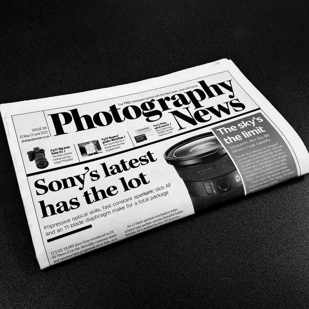 Pick up your FREE copy of photography news in-store today.
