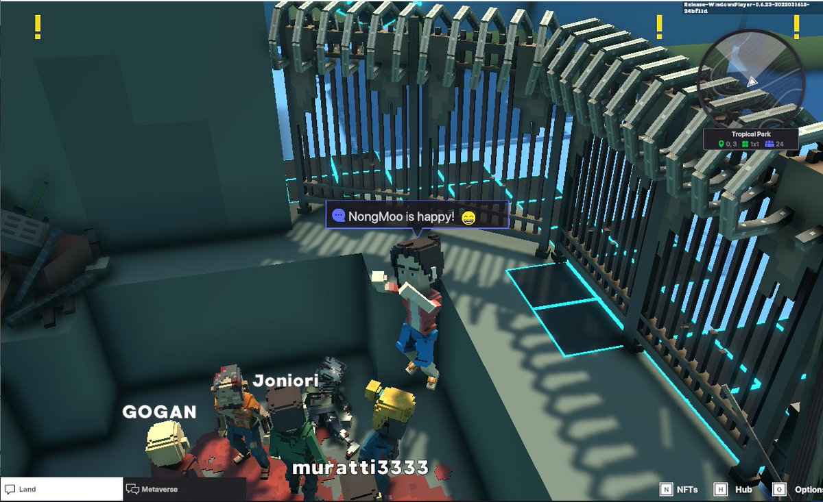 NongmooW's tweet photo. @TheSandboxGame I'm here !! https://t.co/SvZcbzVoP7