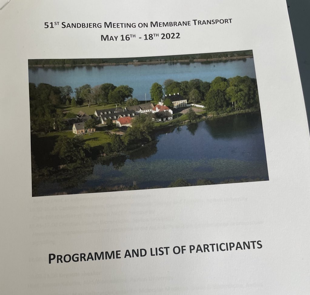 HDamkier's tweet photo. Another excellent meeting on Membrane Transport at beautiful Sandbjerg Gods. @MembranesTheme #aarhusuni https://t.co/Efnx2NZbKk