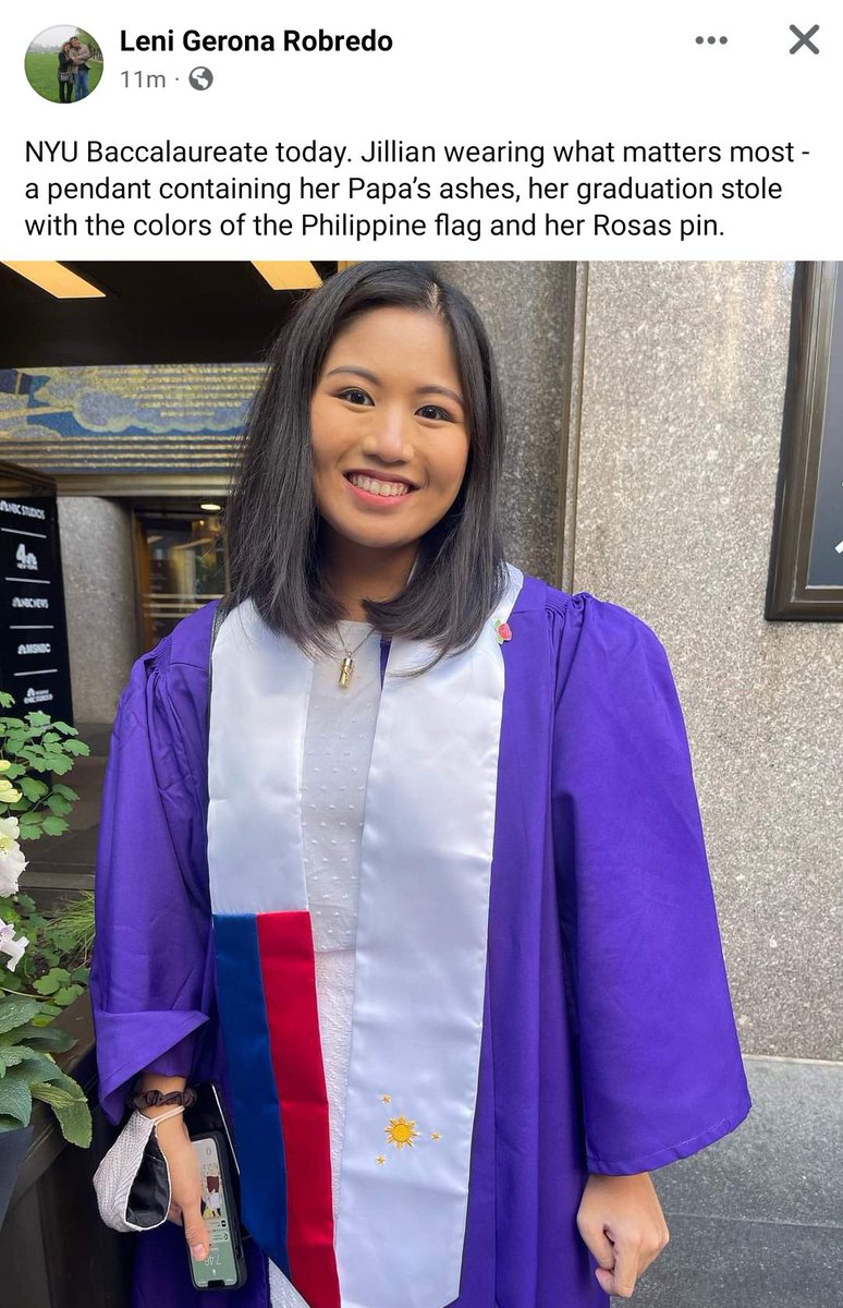 JMR_Foundation's tweet photo. Congratulations, Ms. @jillrobredo! 🥳👩‍🎓💐 https://t.co/TGIE9lzR9F