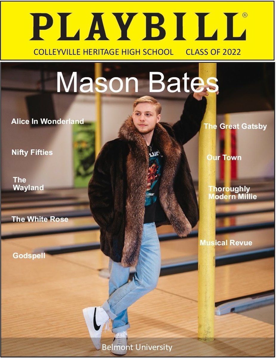 It's the final countdown - Mason, congratulations! All the best for your next 🎵🎭🐾