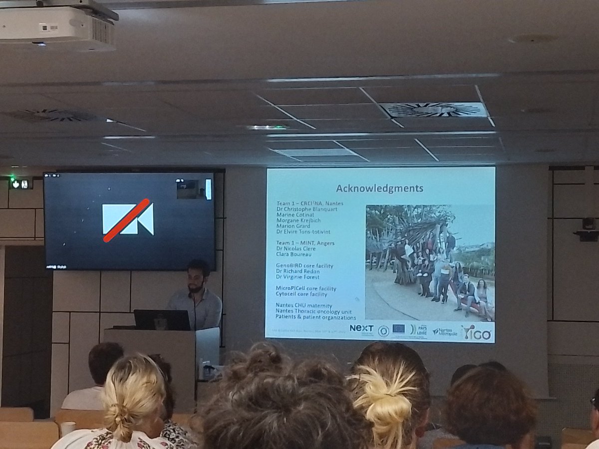 LabItmi's tweet photo. Congratulations to all the speakers at #LabExIGO days! Our team was well represented with presentations of Morgane Fouet, Ugo Hirigoyen and Lucas Treps. Many thanks to the organizing comittee for this great conference! https://t.co/gcvwavhas4