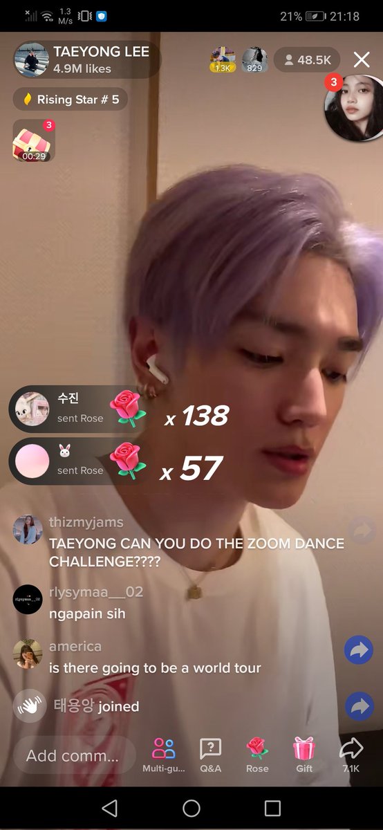 _lemonleii's tweet photo. Ty is on live in tiktok<3 https://t.co/NKOUP1QvOg